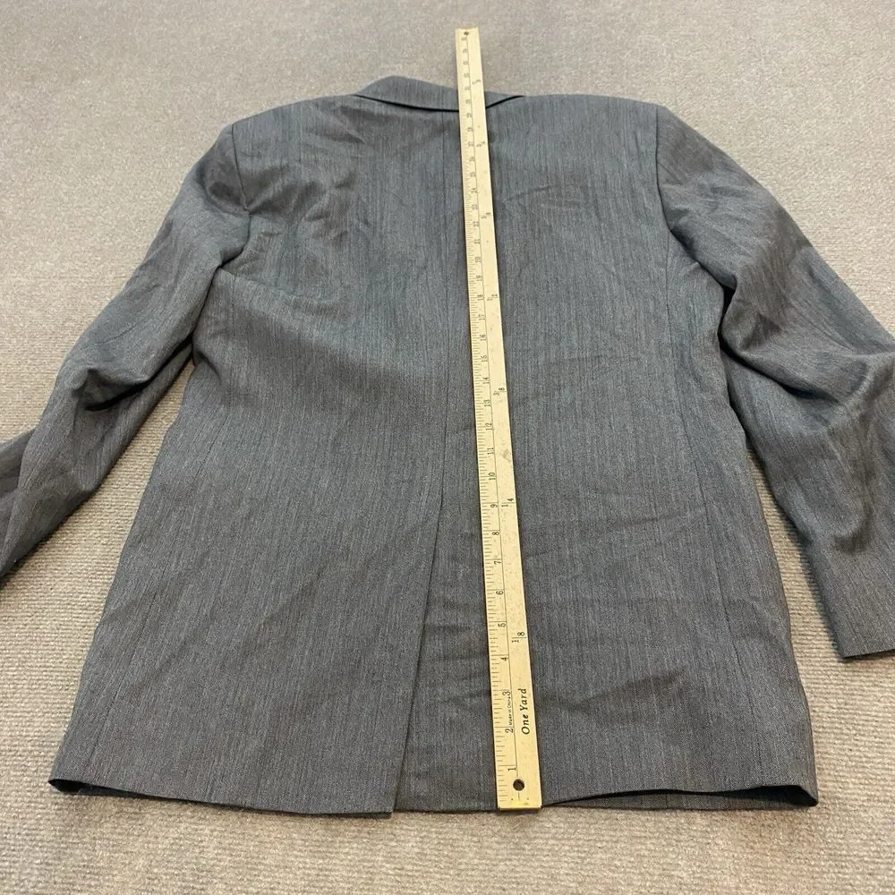 Jos A Bank Sport Coat Mens Size 38R Wool Gray Two Button‎ Signature Collection
